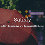 Icon for the WordPress theme Satisfy
